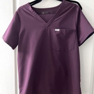 Deep purple Figs scrubs